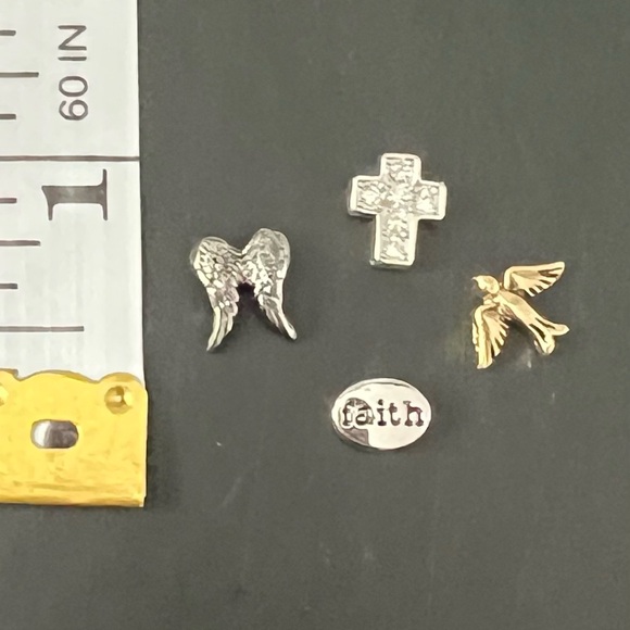 Origami Owl Set of Faith Themed Charms - Picture 2 of 2